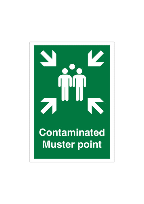Muster Point Sign | First Safety Sign - First Safety Signs