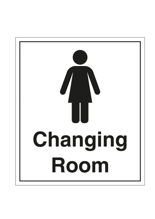 Female Changing Room Sign