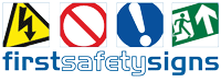 First Safety Signs
