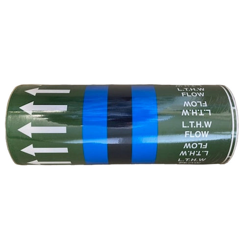 LTHW Flow Pipe Marking Tape
