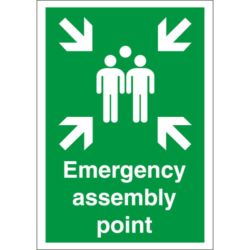Emergency Assembly Point Sign - First Safety Signs