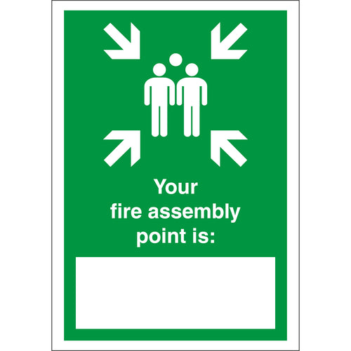 Your Assembly Point Is Sign - First Safety Signs