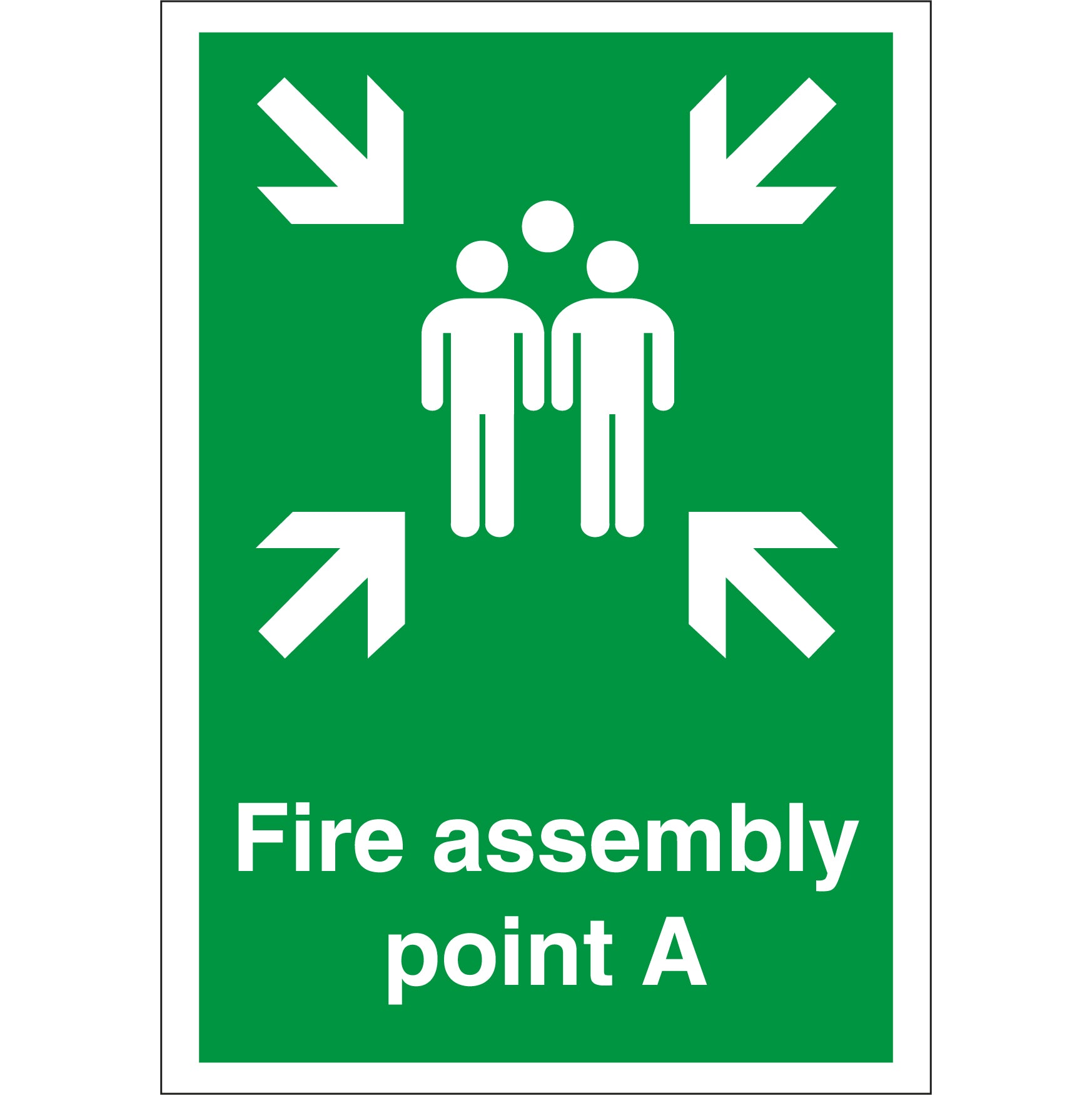 Fire Assembly Point A Sign | First Safety Signs - First Safety Signs