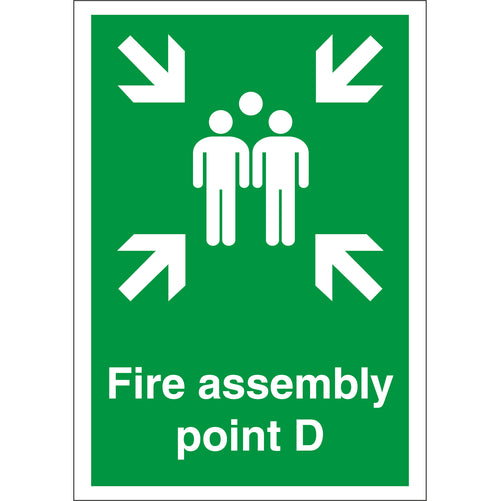 Fire Assembly Point D Sign - First Safety Signs