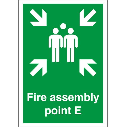 Fire Assembly Point E Sign - First Safety Signs