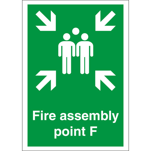 Fire Assembly Point F Sign - First Safety Signs