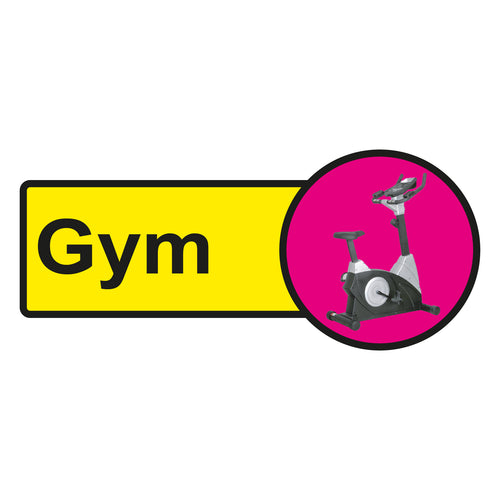 Gym Dementia Sign - First Safety Signs