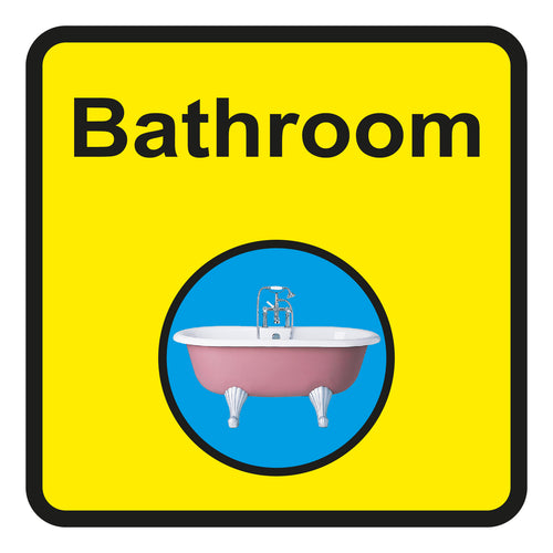 Bathroom Sign - First Safety Signs