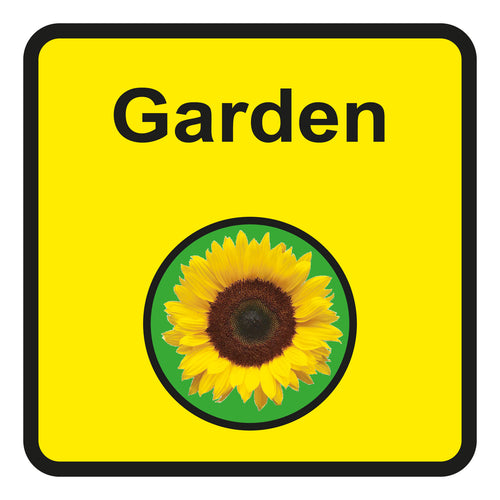 Garden Square Sign - First Safety Signs