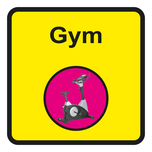 Gym Square Sign - First Safety Signs