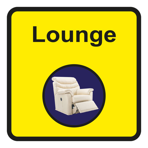 Lounge Square Sign - First Safety Signs