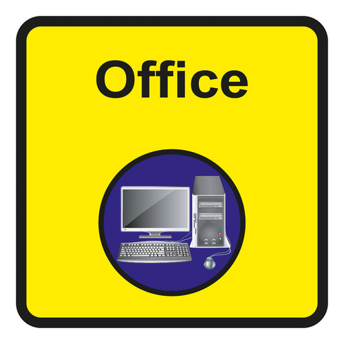 Office Square Sign - First Safety Signs