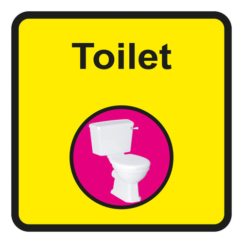 Toilet Square Sign - First Safety Signs