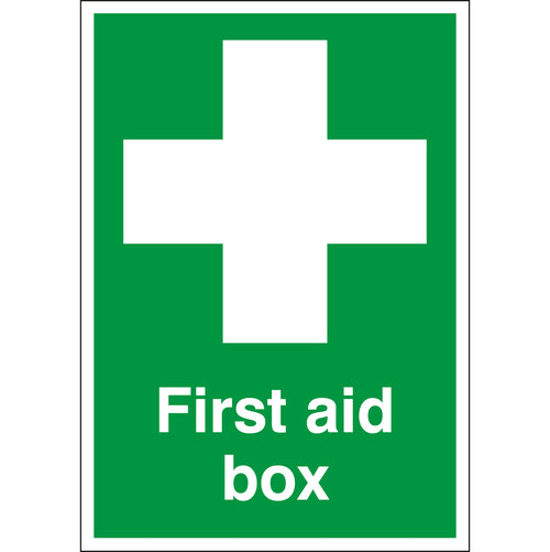 First Aid Box Sign - First Safety Signs