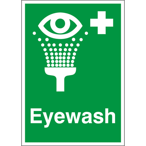 Eyewash Sign - First Safety Signs