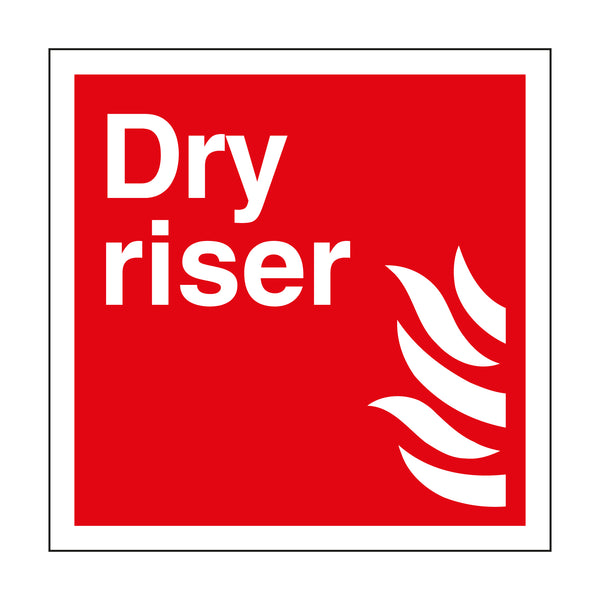 Dry Riser Sign | Fire Safety Signs | First Safety Signs - First Safety ...