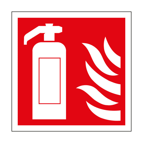 Fire Extinguisher Symbol Sign - First Safety Signs