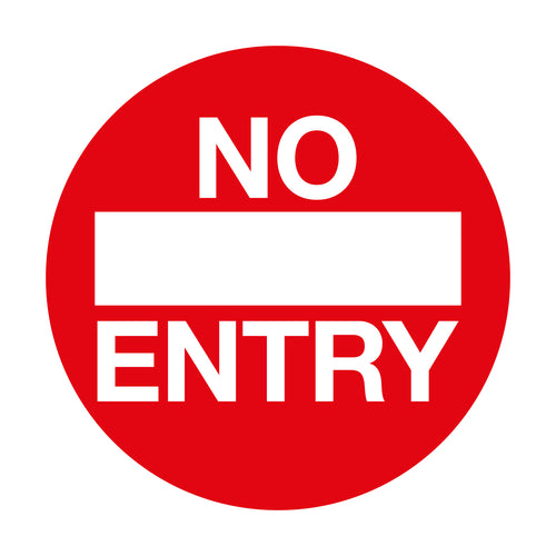 No Entry Non-Slip Floor Sign - First Safety Signs