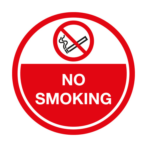 No Smoking Non-Slip Floor Sign - First Safety Signs