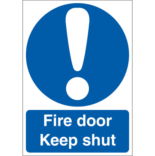 Fire Door Keep Shut Sign - First Safety Signs