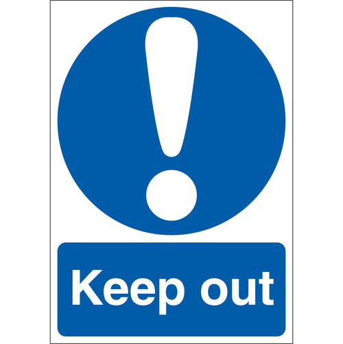 Keep Out Sign - First Safety Signs