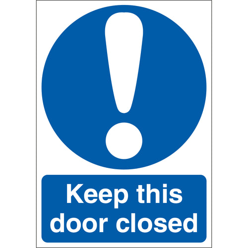 Keep This Door Closed Sign - First Safety Signs