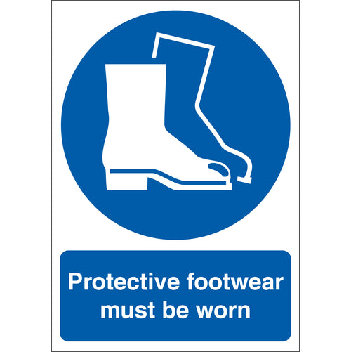 Protective Footwear Must Be Worn Sign - First Safety Signs