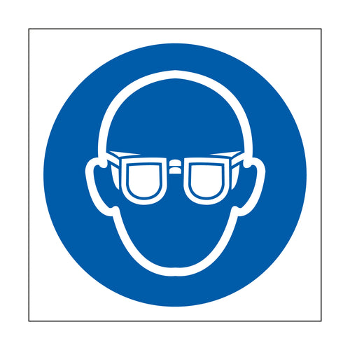 Eye Protection Symbol Sign - First Safety Signs