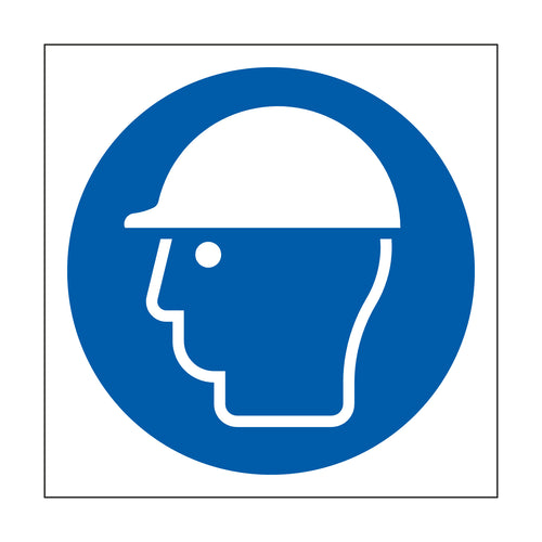 Hard Hat Symbol Sign - First Safety Signs