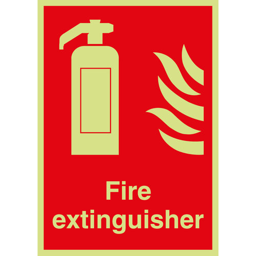 Fire Extinguisher Sign 210mm X 297mm - First Safety Signs
