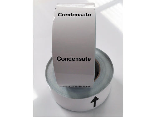 Pipeline White ID Tape (External) - First Safety Signs