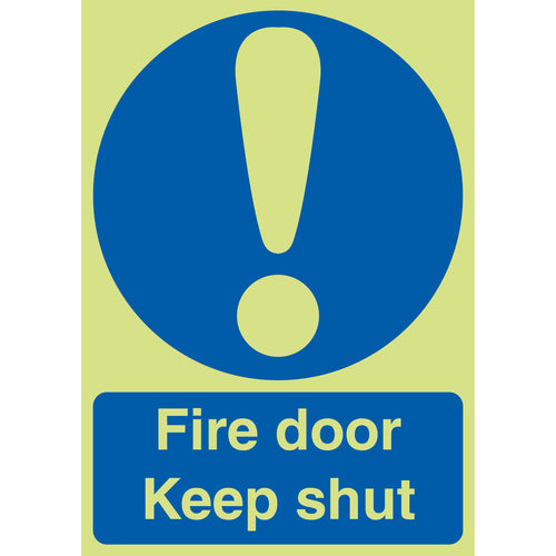 Fire Door Keep Shut Sign - First Safety Signs