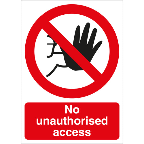 Our No Access Sign Collection | First Safety Signs - First Safety Signs