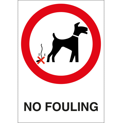 No Fouling Sign - First Safety Signs