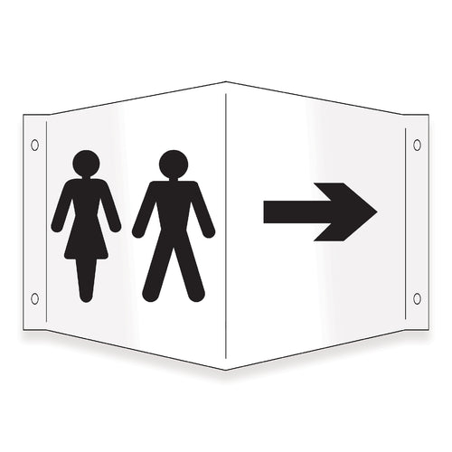 Toilets Ahead Sign - First Safety Signs