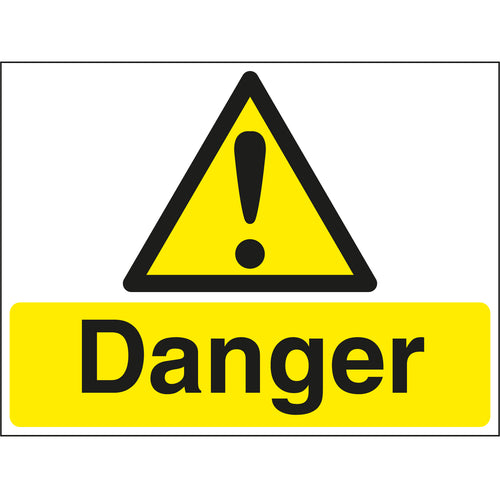 Danger Stanchion Sign - First Safety Signs