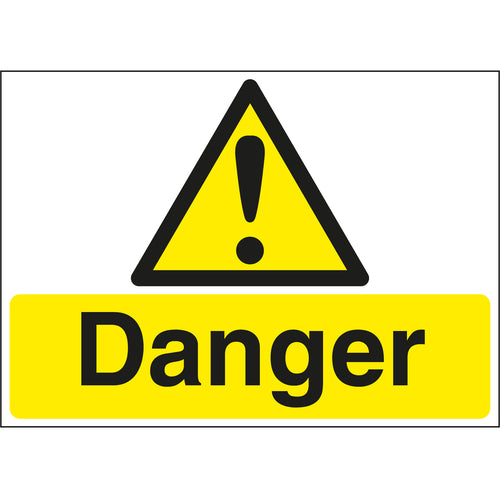 Danger Stanchion Sign - First Safety Signs
