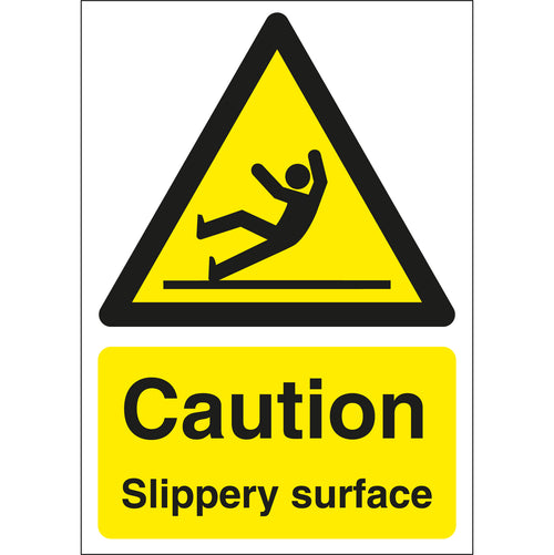 Caution Slippery Surface Signs - First Safety Signs