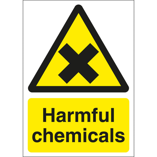 Harmful Chemicals Signs - First Safety Signs
